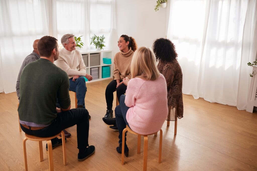 Support group meeting